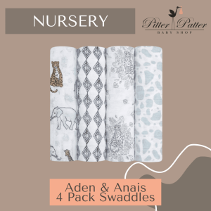 Aden & Anais 4 Pack Swaddles