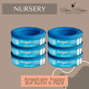 Angelcare Nappy Bin Refill 6 Pack