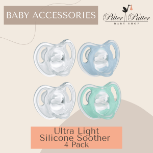 BA - Ultra Light Silicone Soother 4 Pack