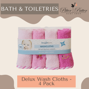BT - Delux Wash Cloths - 4 Pack