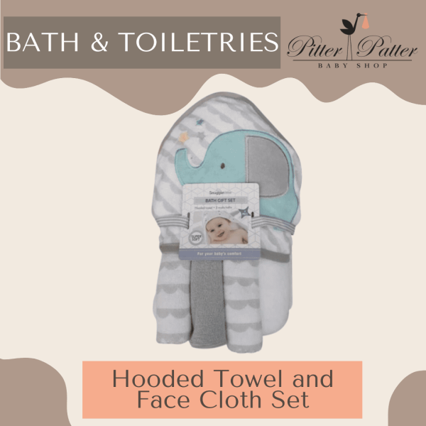 BT - Hooded Towel and Face Cloth Set
