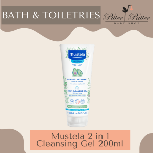 BT - Mustela 2 in 1 Cleansing Gel 200ml