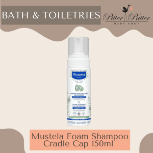 BT - Mustela Foam Shampoo Cradle Cap 150ml