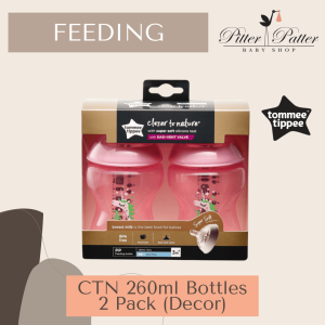 FEEDING - CTN 260ml Bottles 2 Pack (2)