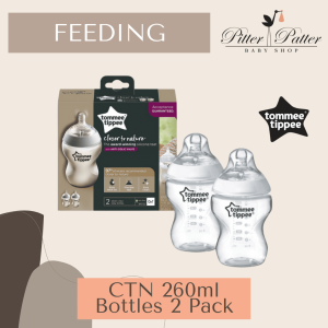 FEEDING - CTN 260ml Bottles 2 Pack