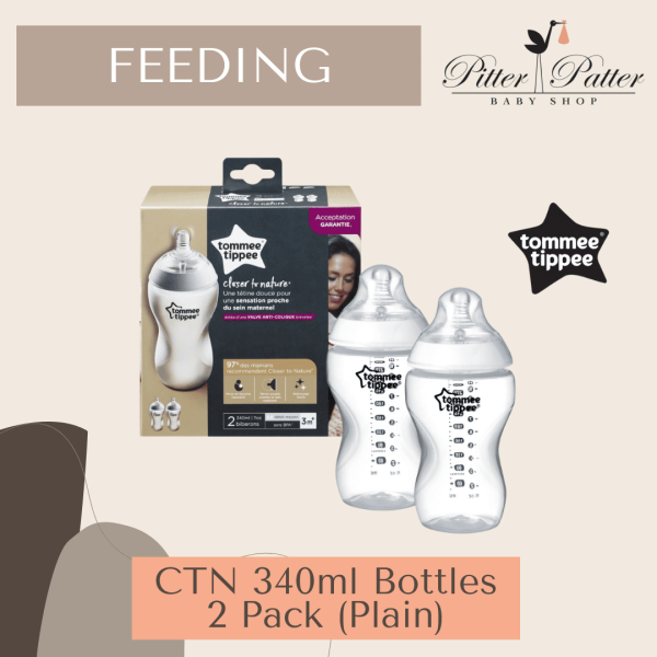 FEEDING - CTN 340ml Bottles 2 Pack