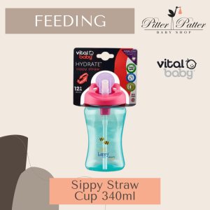 FEEDING - Sippy Straw Cup 340ml