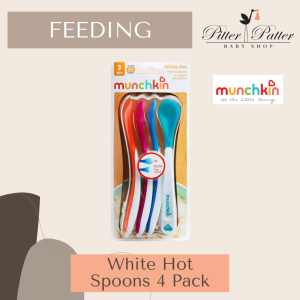 FEEDING - White Hot Spoons 4 Pack