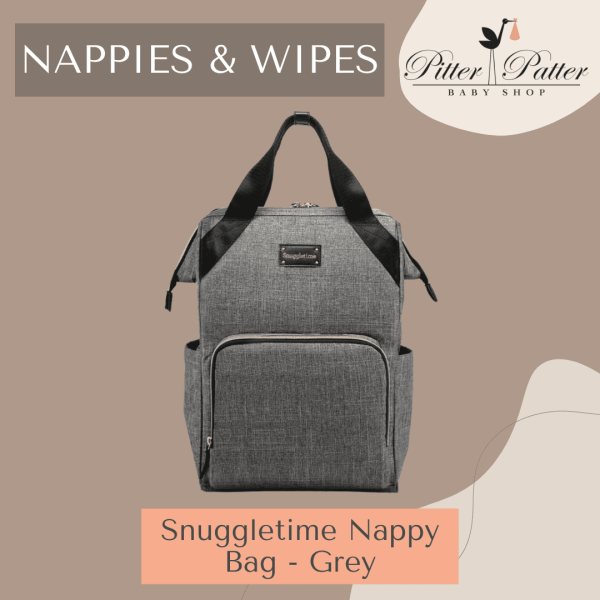 Snuggletime Nappy Bag - Grey