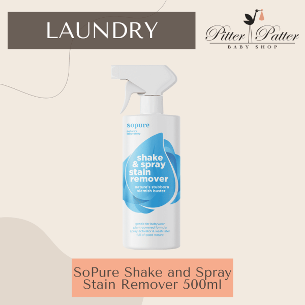 SoPure Shake and Spray Stain Remover 500ml