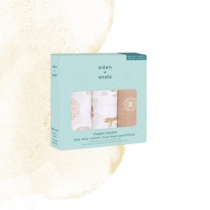 Aden & Anais 3 Pack Muslin Squares