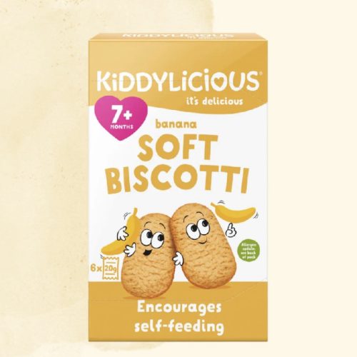 Kiddylicious Soft Biscotti 120g