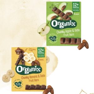Organix Date Fruit Bars - Assorted Flavours