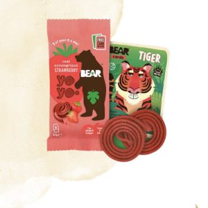 BEAR - Yoyos - Dried Fruit Rolls - Assorted Flavours 5 x 20g