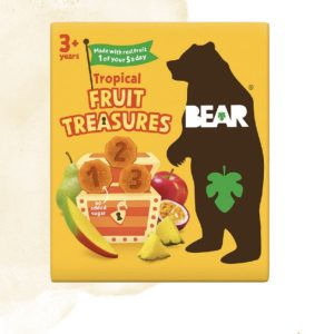 BEAR - Fruit Treasures - Assorted Flavours - 5 x 20g