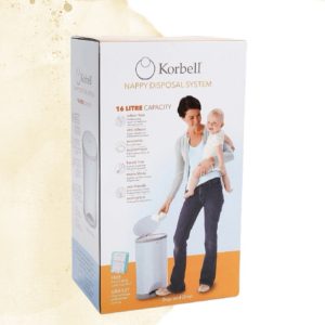 Korbell 16l Nappy Bin