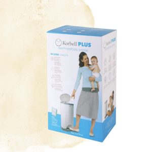 Korbell Plus 26l Nappy Bin
