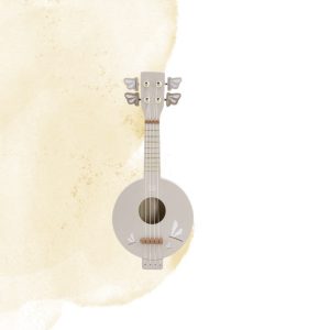 Label Label Wooden Banjo