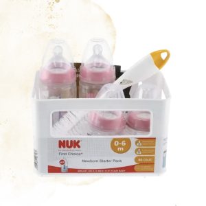Nuk First Choice + starter Pack - Assorted with Basket