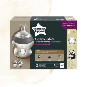 Tommee Tippee - Closer to Nature - 150ml Decorated - 2 Pack Bottles - Assorted