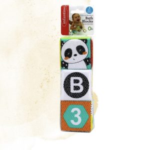 Infantino Colors & Numbers Bath Blocks 3 Pieces Multicolor