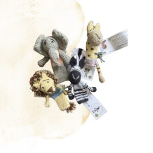 Gogo Olive Finger Puppets