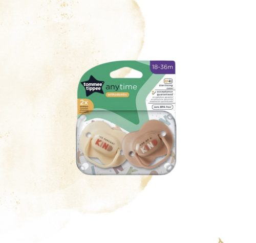 Tommee Tippee Anytime Orthodontic Soothers 0-6 months