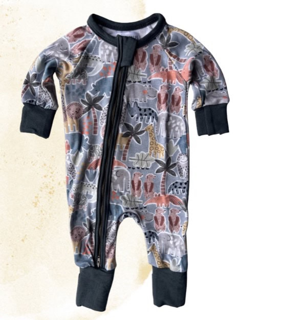 Baba Fishees Footy Romper - Image 2