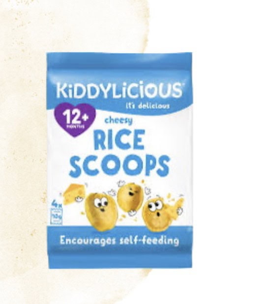 Kiddylicious Rice Scoops 4x10g